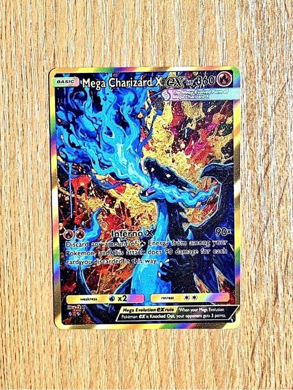 Mega Charizard EX customized card
